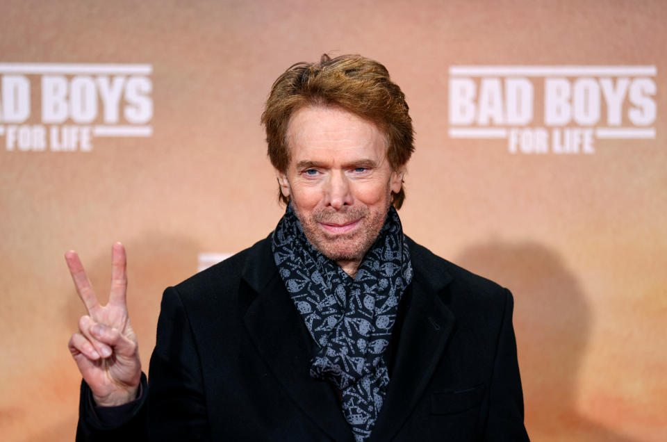 Producer Jerry Bruckheimer poses at the red carpet of the German premiere for the film "Bad Boys for Life" at the cinema Zoo Palast in Berlin, Germany, January 7, 2020. REUTERS/Hannibal Hanschke