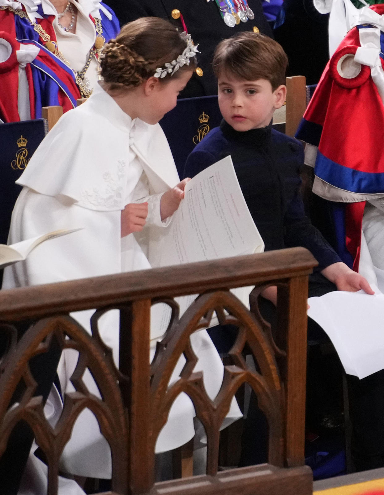Princess Charlotte and Prince Louis (Victoria Jones / AFP - Getty Images)