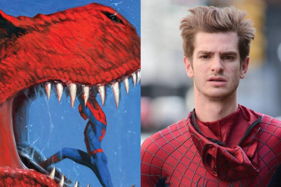 El Spider-Man de Andrew Garfield iba a montar un Tiranosaurio Rex en la cancelada película de Los Seis Siniestros