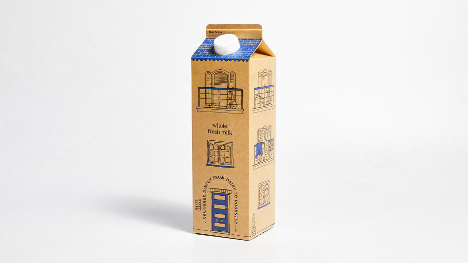 Milk & More packaging