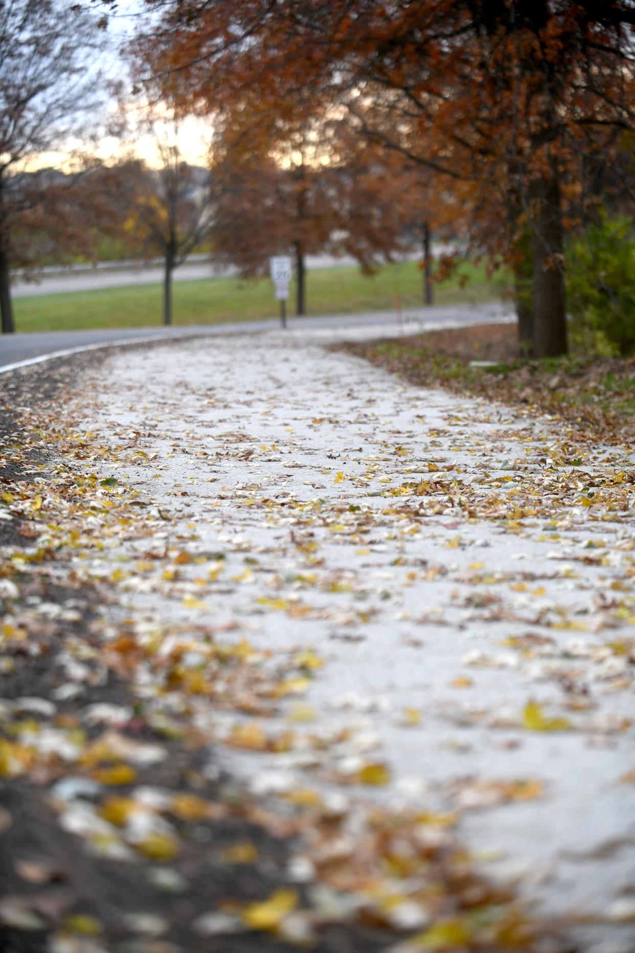 Stark Parks has built a concrete limestone trail through the Kent State University at Stark and Stark State College campuses in Jackson Township that connects with the Hoover Trail. It's called the Campus Trail.