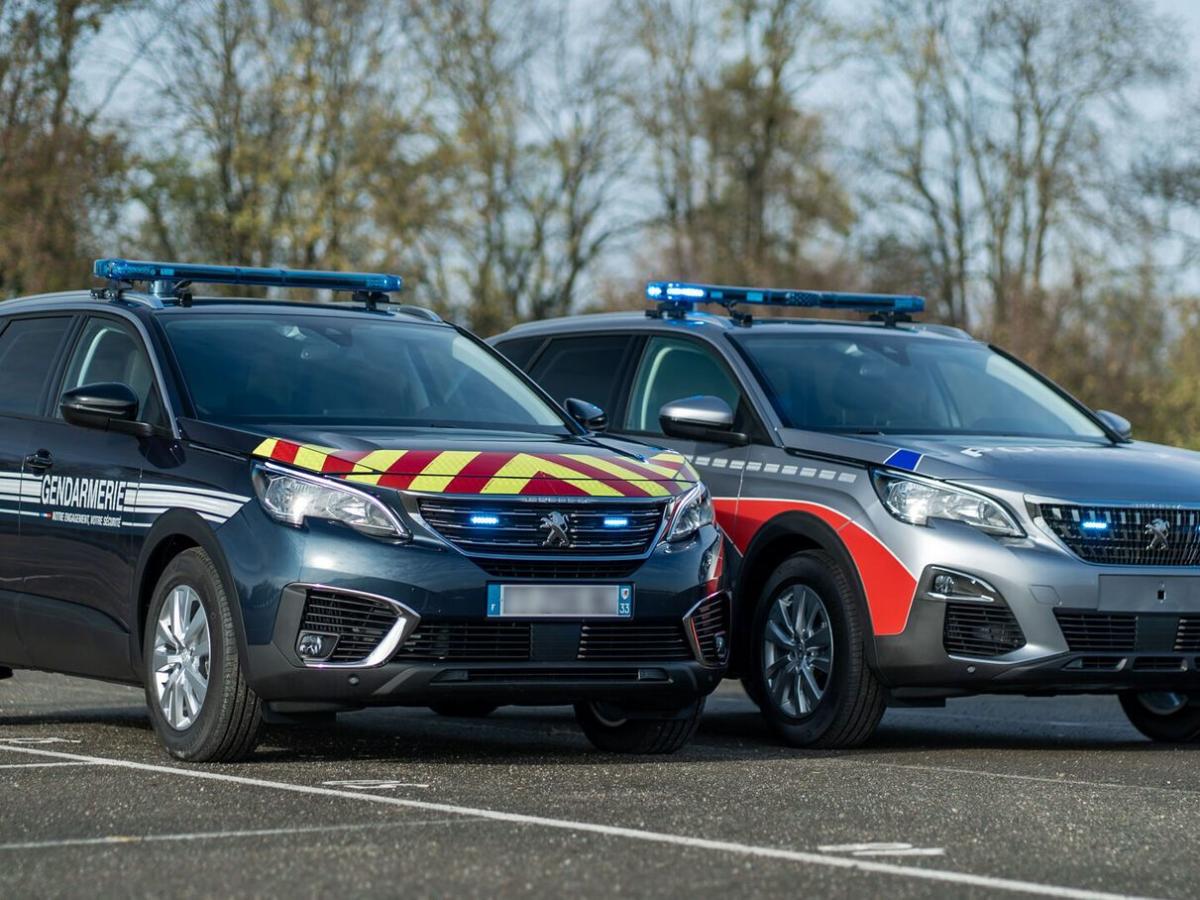 Gérald Darmanin équipe la Police nationale de Peugeot 5008