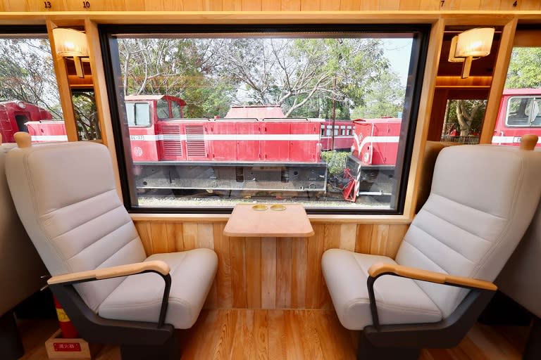 《福森號》重磅登場　新造阿里山森鐵最有質感車廂