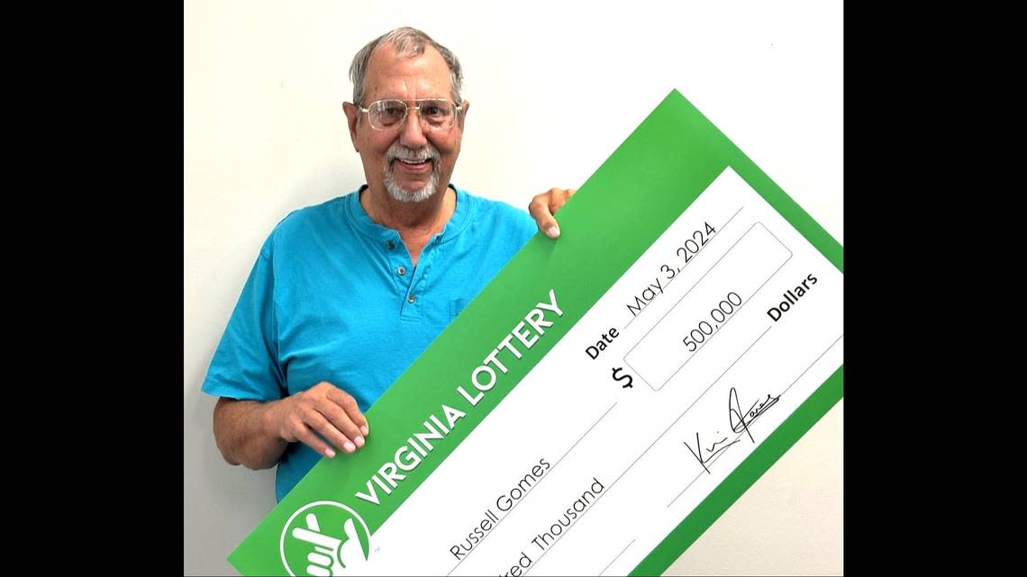 Truck driver Russell Gomes netted a life-changing lottery win after stopping at a Virginia grocery store. Photo by the Virginia Lottery