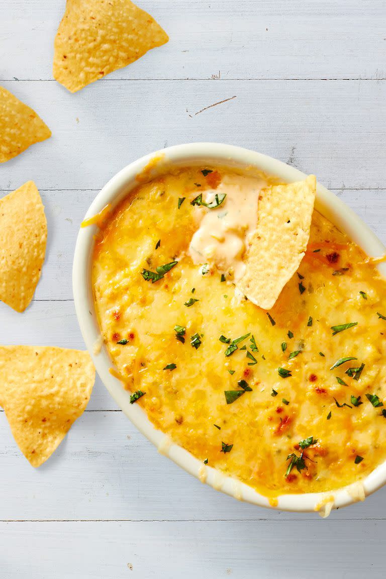 Warm Cheddar Corn Dip