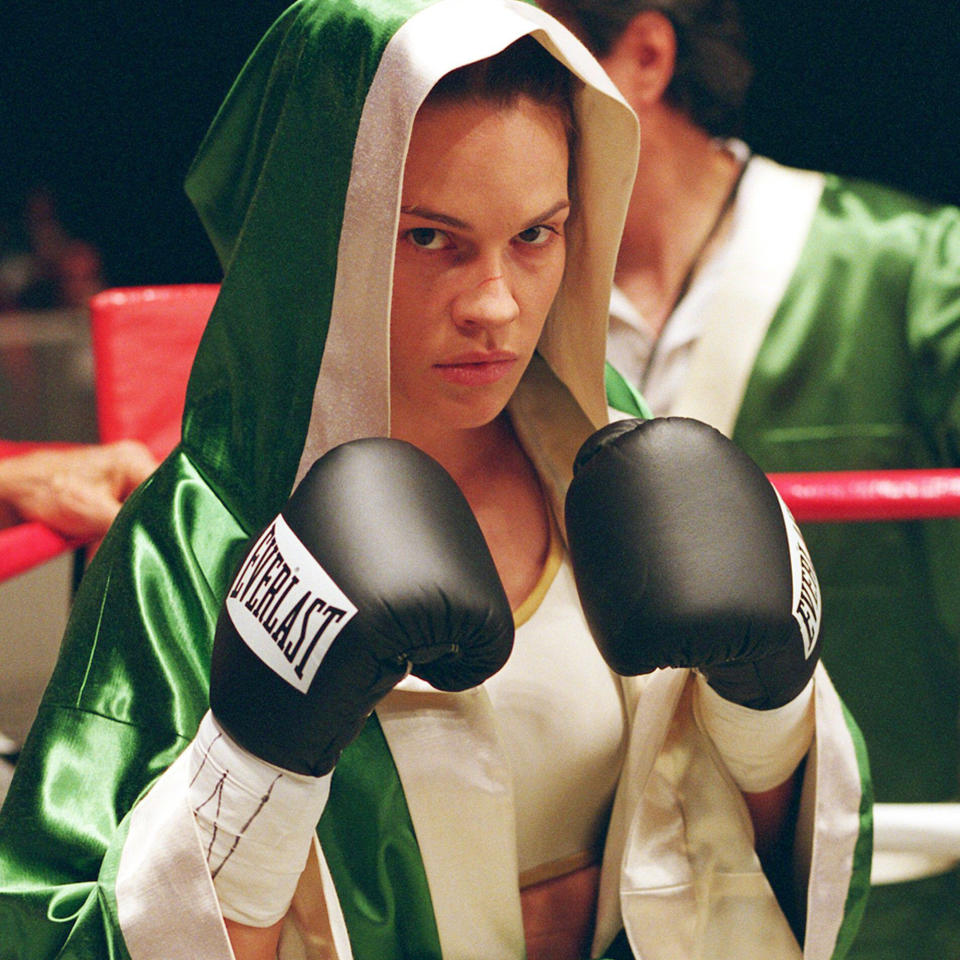 Hilary Swank in Million Dollar Baby, 2004. (Alamy )