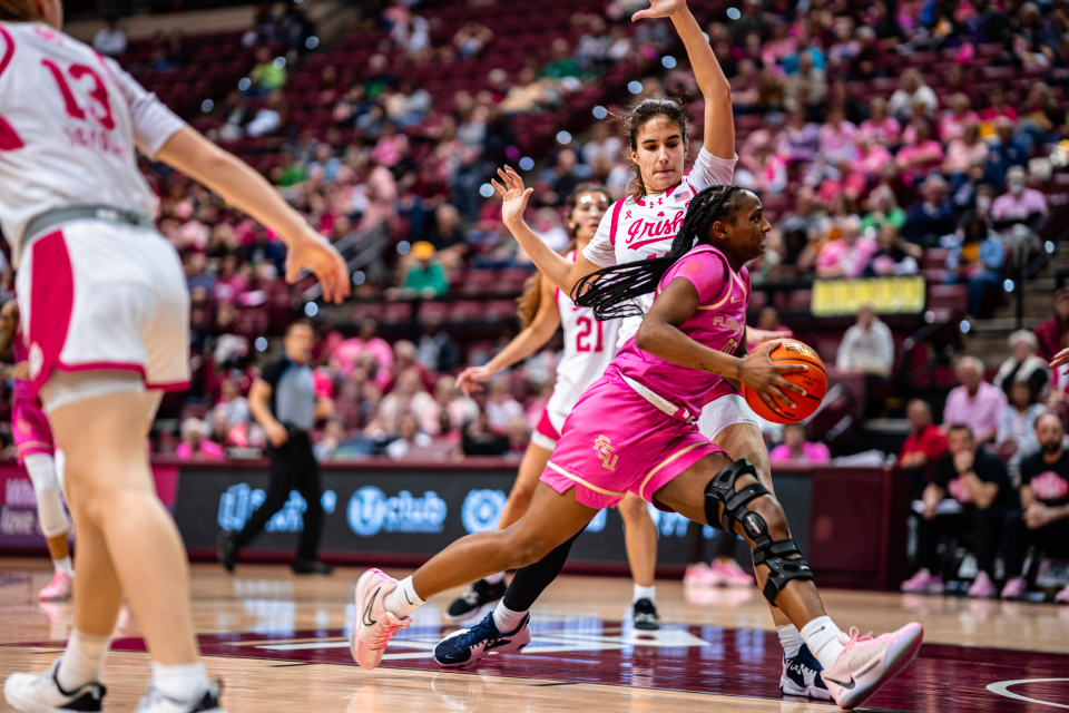 Florida State women's basketball guard Ta'Niya Latson