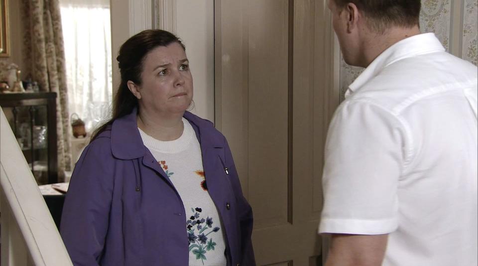 Corrie's Mary shuts down fan theory about her son Jude