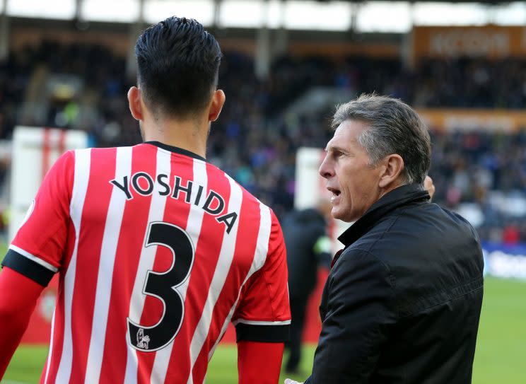 Manager and defender: Puel and Yoshida