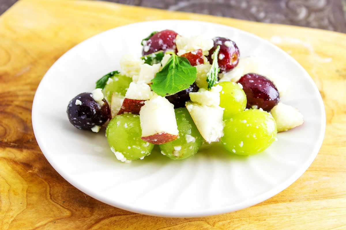 Grape and feta salad <p>Deanna Samaan</p>