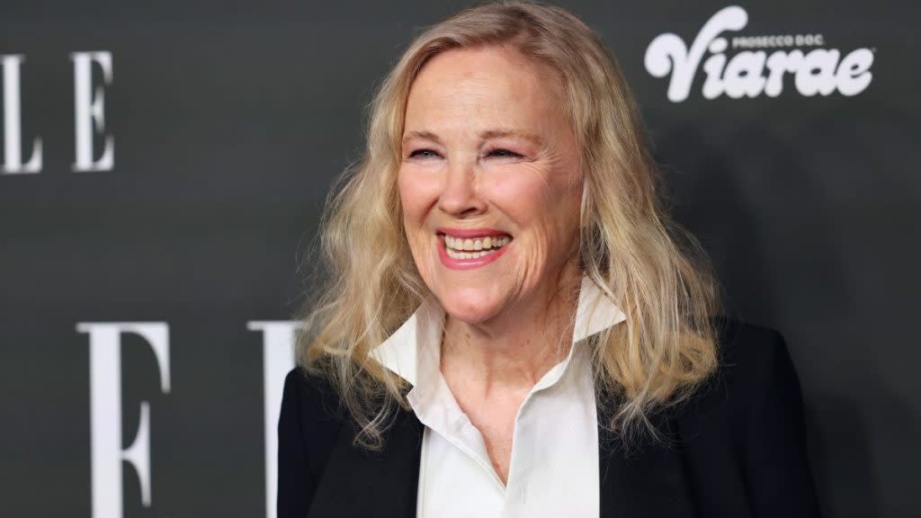 Catherine O'Hara attends ELLE's Women in Hollywood Celebration at Nya Studios on December 05, 2023 in Los Angeles, California.