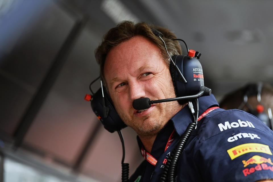 Christian Horner, jefe de Red Bull durante una carrera (Foto: Autosport)