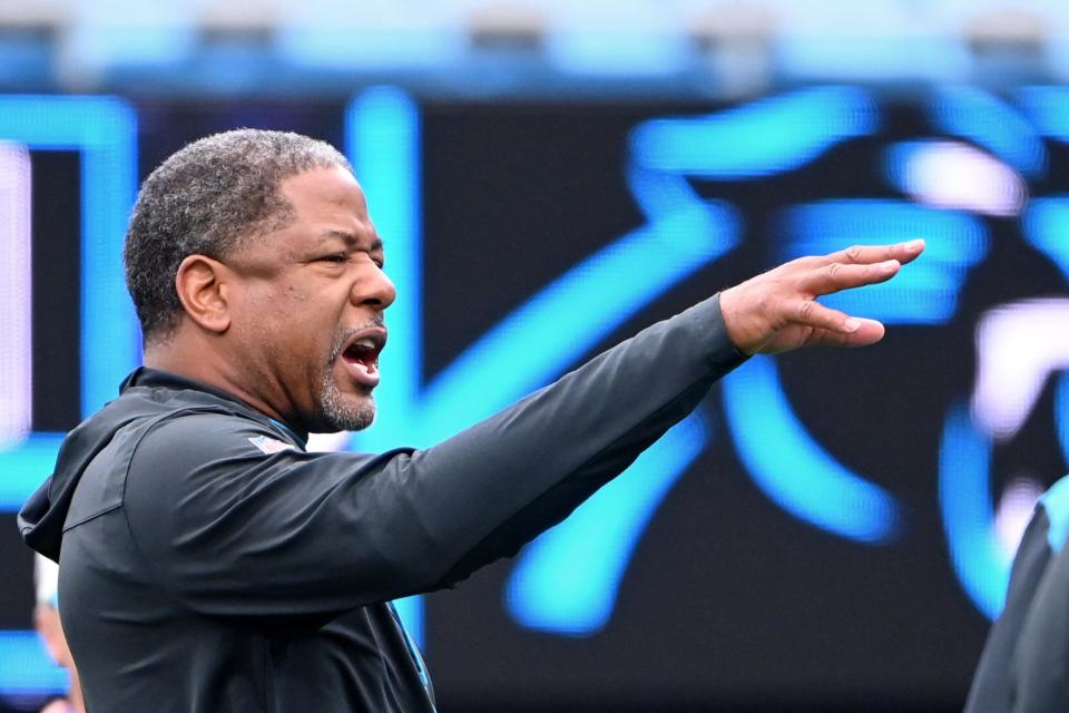 Carolina Panthers interim head coach Steve Wilks was the team's defensive secondary coach until Matt Rhule was fired midway through the 2022 season.