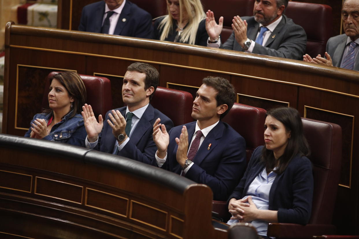 Pablo Casado ha ofrecido a Albert Rivera extender su coalición navarra a todo el país.