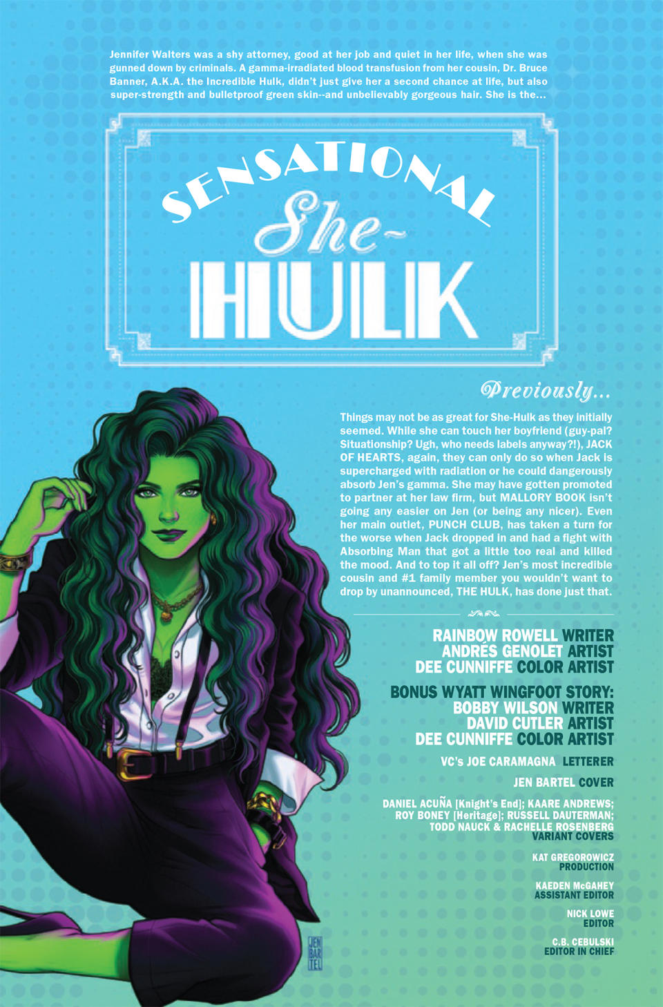 Sensational She-Hulk #2 pages