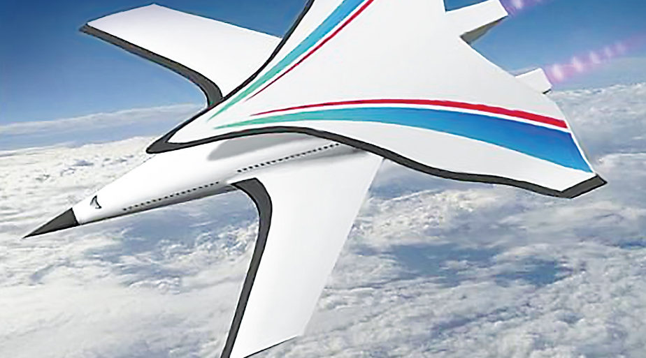 The team's hypersonic jet design features two layers of wings: Science China Press