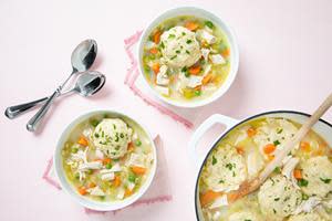 Easy Leftover Turkey Dumpling Soup recipe available in attached PDF