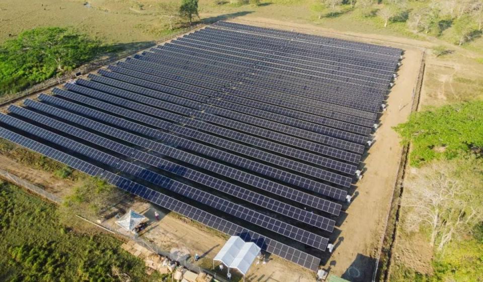 Unergy tiene en operación cinco minigranjas solares en la costa Caribe de Colombia. Foto: Unergy