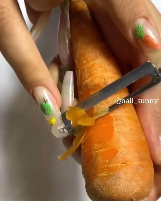 該美甲店常用「特殊創意」吸引網友注意。（翻攝自Nail Sunny IG）