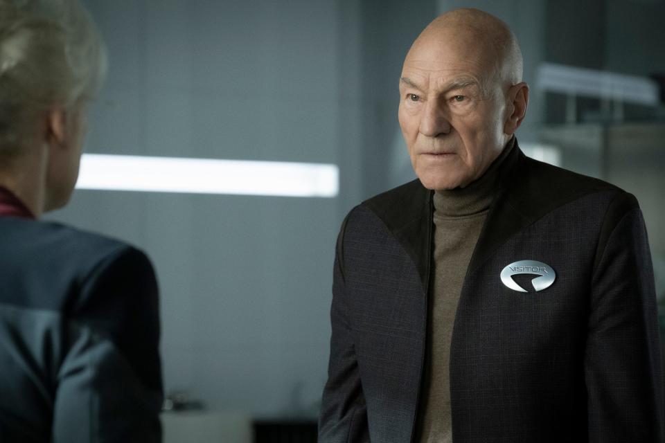 Pictured: Sir Patrick Stewart as Jean-Luc Picard of the CBS All Access series STAR TREK: PICARD. Photo Cr: Trae Patton/CBS ©2019 CBS Interactive, Inc. All Rights Reserved.