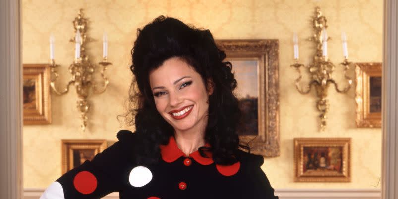 fran drescher as fran fine in the nanny