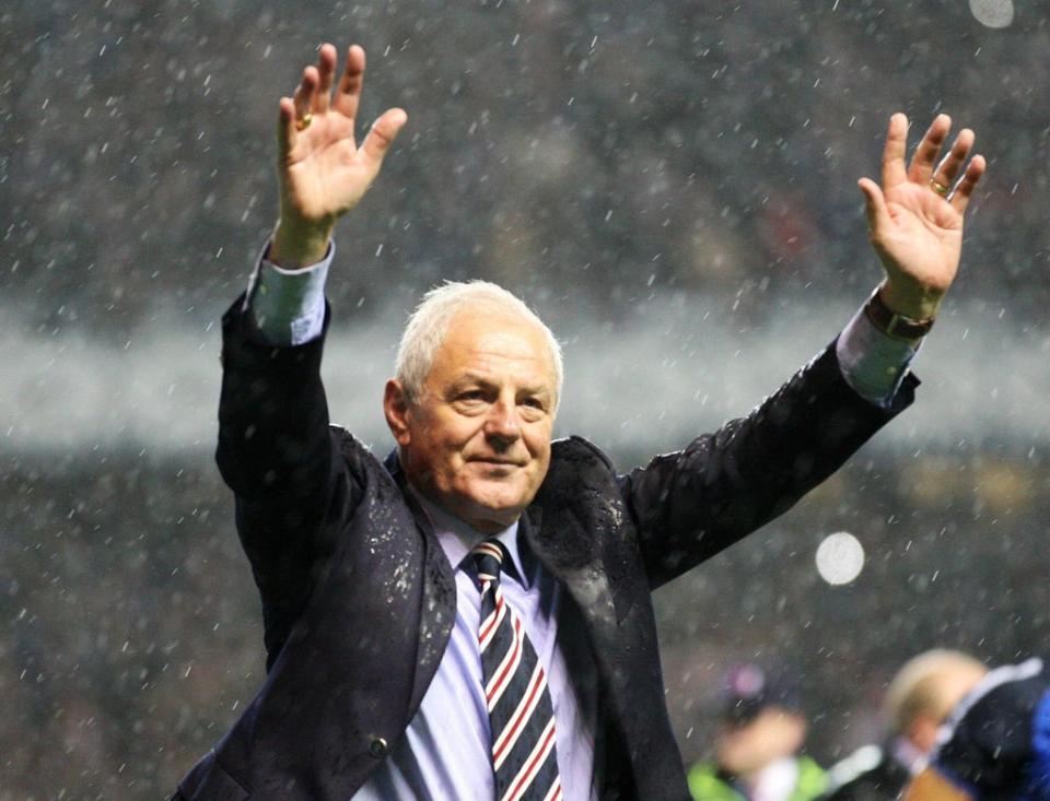 Walter Smith after his final match in charge of Rangers in 2011 (PA)