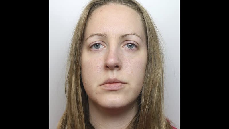 This undated handout issued by Cheshire Constabulary shows Lucy Letby, a neonatal nurse in a British hospital has been found guilty of killing seven babies and trying to kill six others. between 2015 and 2016. 