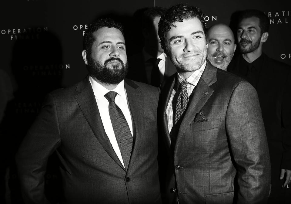 Oscar Isaac and Michael Benjamin Hernandez