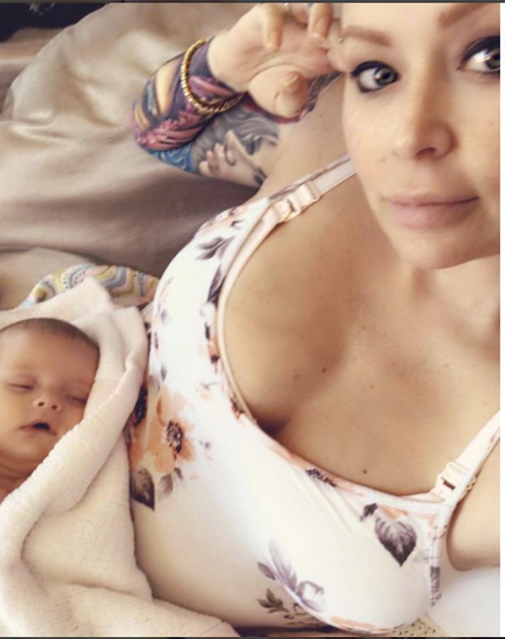 Jenna is a new mum. Photo: Instagram
