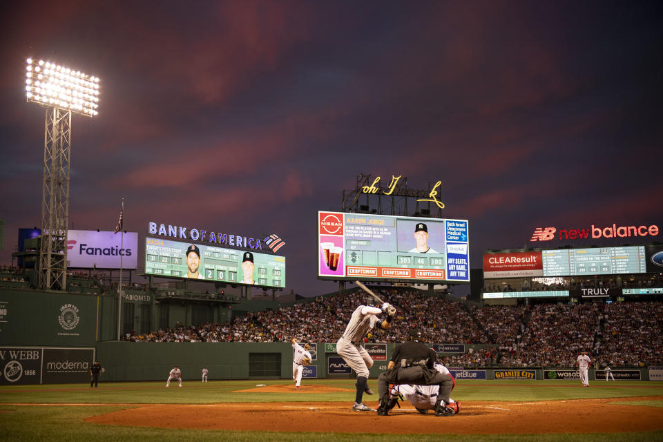 What a stadium. (Billie Weiss/Boston Red Sox/Getty Images)