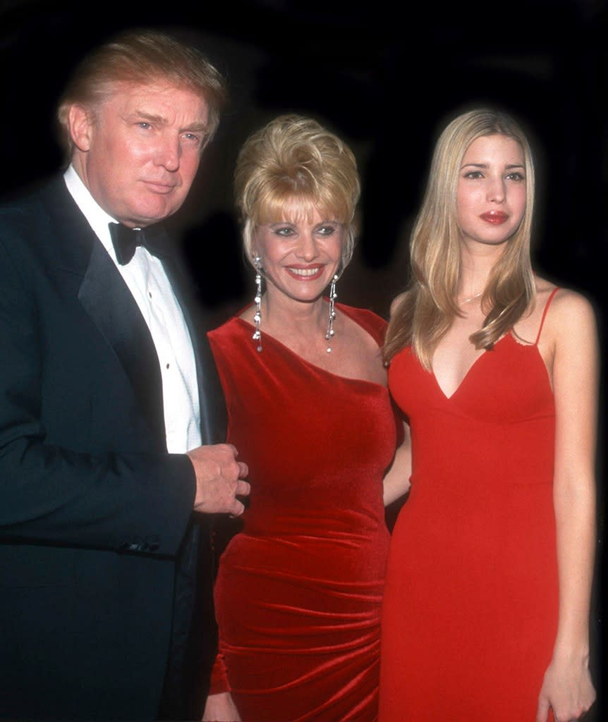 Donald Trump, Ivana Trump, Ivanka Trump, 1998