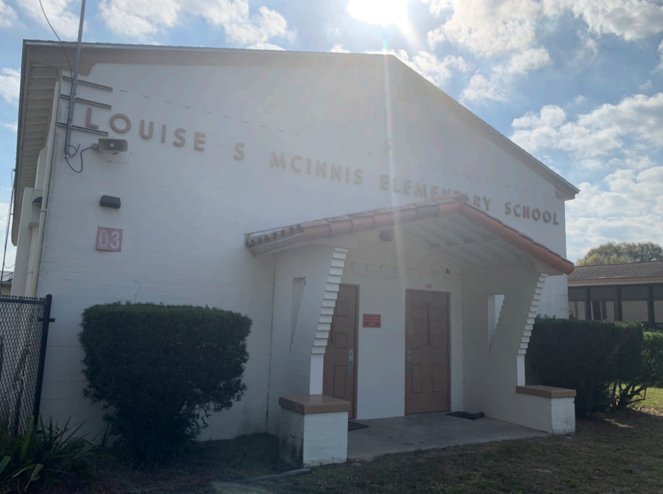 Louise S. McInnis Elementary School in De Leon Springs.