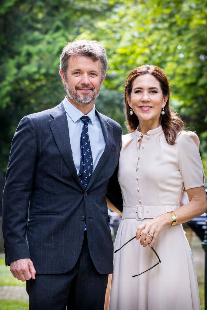 danish crown prince couple visits the netherlands day two