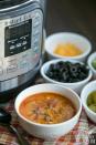 <p>All the flavor of tacos, without any carb-heavy tortillas.</p><p>Get the recipe from <a href="https://lowcarbyum.com/instant-pot-low-carb-taco-soup/" rel="nofollow noopener" target="_blank" data-ylk="slk:Low Carb Yum;elm:context_link;itc:0;sec:content-canvas" class="link ">Low Carb Yum</a>.</p>