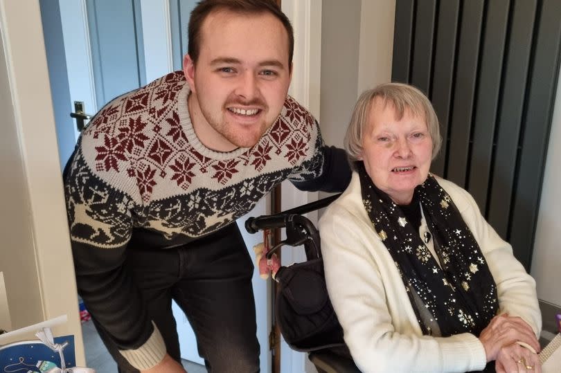 Paul is raising funds for MS Scotland in memory of his late gran, Margaret