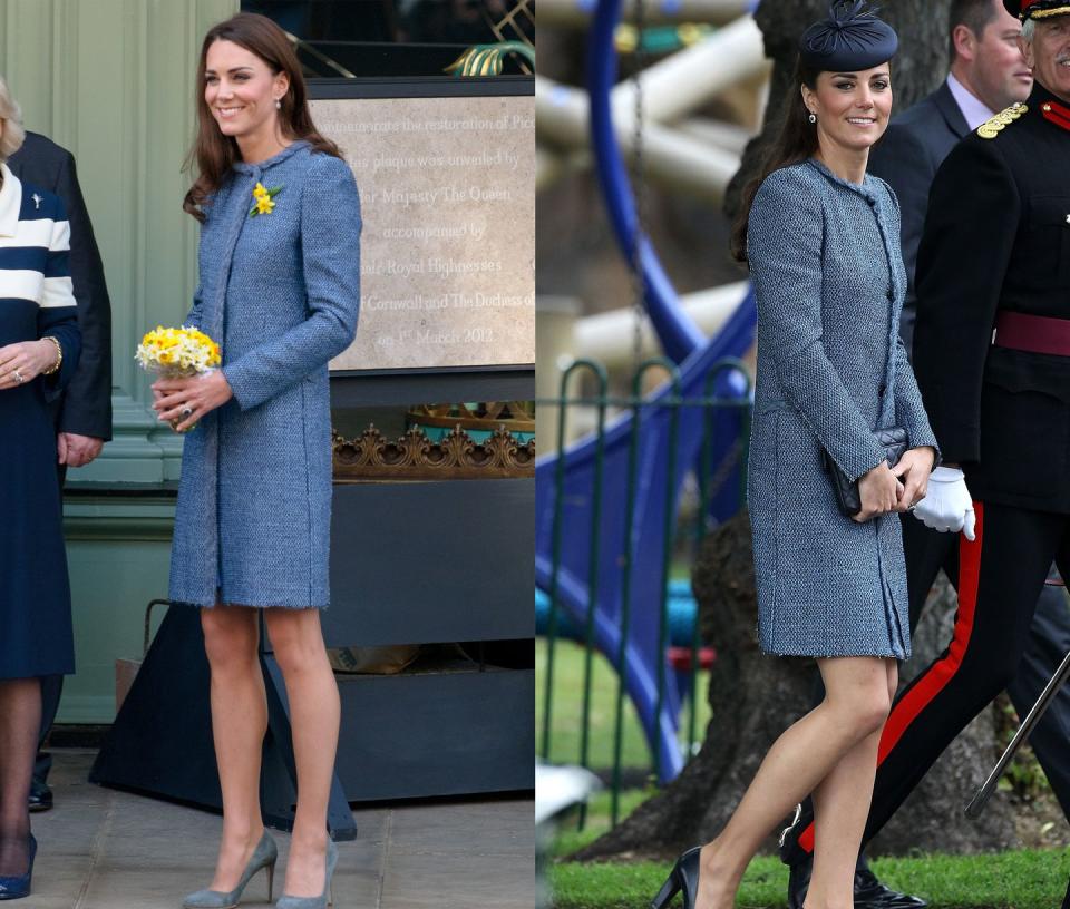 All the Times Kate Middleton Has Repeated Her Favorite Outfits