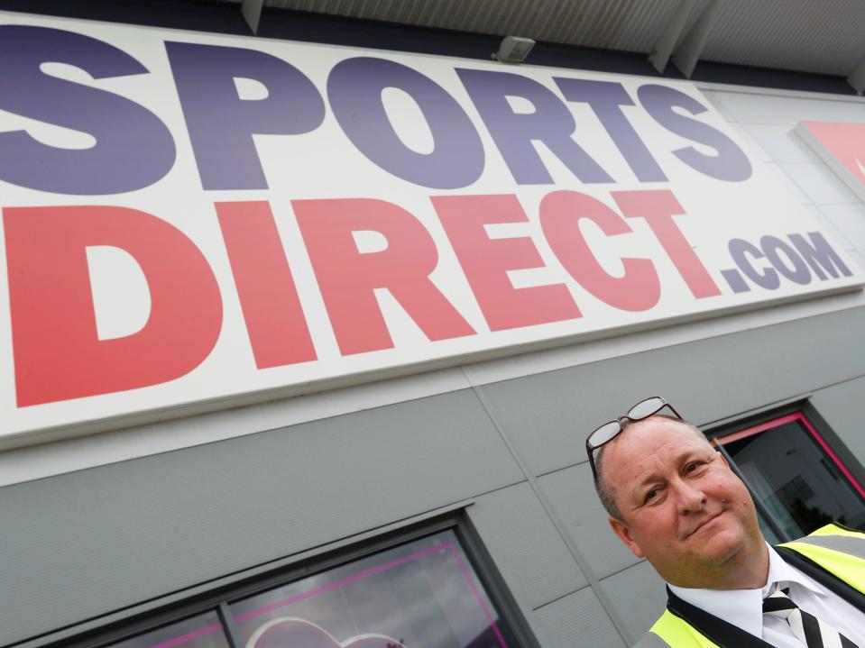 <p>Mike Ashley, chief executive of Sports Direct owner Frasers Group</p> (Reuters)