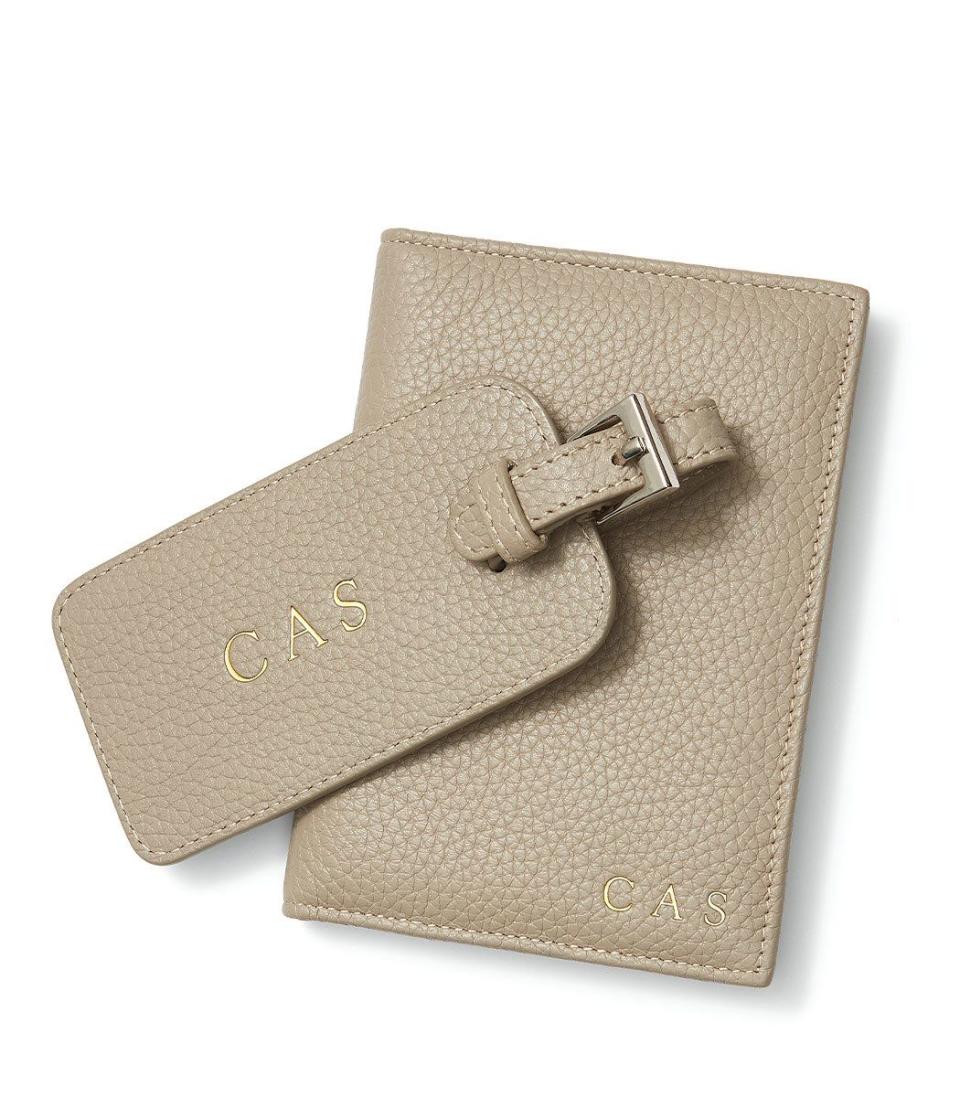 15) Passport Wallet + Signature Luggage Tag