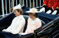 <p>Princess Alexandra rode in a carriage with Princess Diana at the 1981 Royal Ascot. The Princess of Kent is a regular at the horse race.</p>