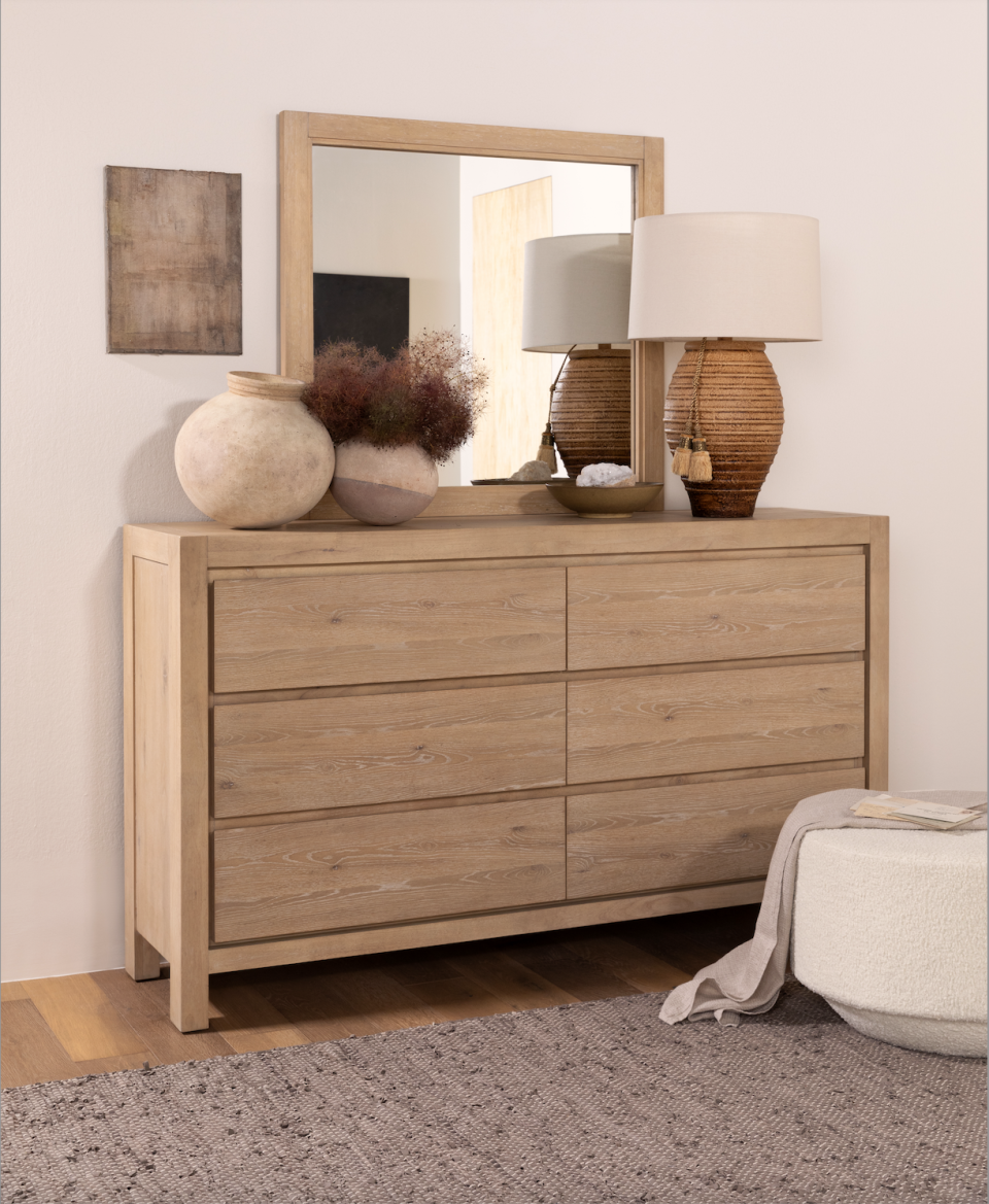 <p><a href="https://www.livingspaces.com/pdp-voyage-6-drawer-dresser-by-nate-berkus-jeremiah-brent-313379" rel="nofollow noopener" target="_blank" data-ylk="slk:Shop Now;elm:context_link;itc:0;sec:content-canvas" class="link ">Shop Now</a></p><p>Voyage 6-Drawer Dresser By Nate Berkus + Jeremiah Brent</p><p>livingspaces.com</p><p>$1095.00</p>