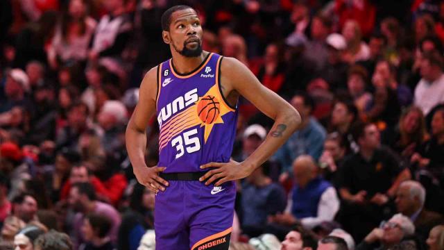 Report: Suns' Kevin Durant to miss multiple weeks with ankle injury