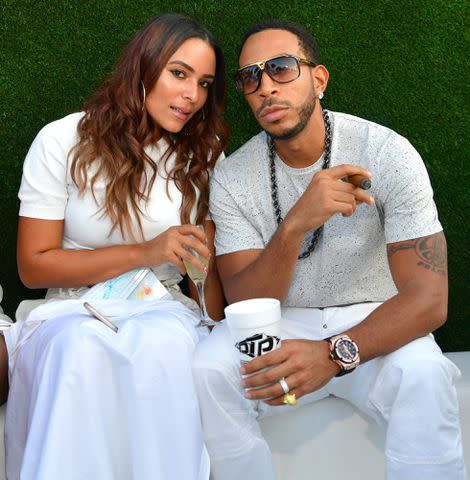 ATLANTA, Ga September 5: Eudoxie Bridges and Ludacris Attend the LudaDay Weekend all white party Finale at Compound on September 5, 2016 in Atlanta, Georgia.