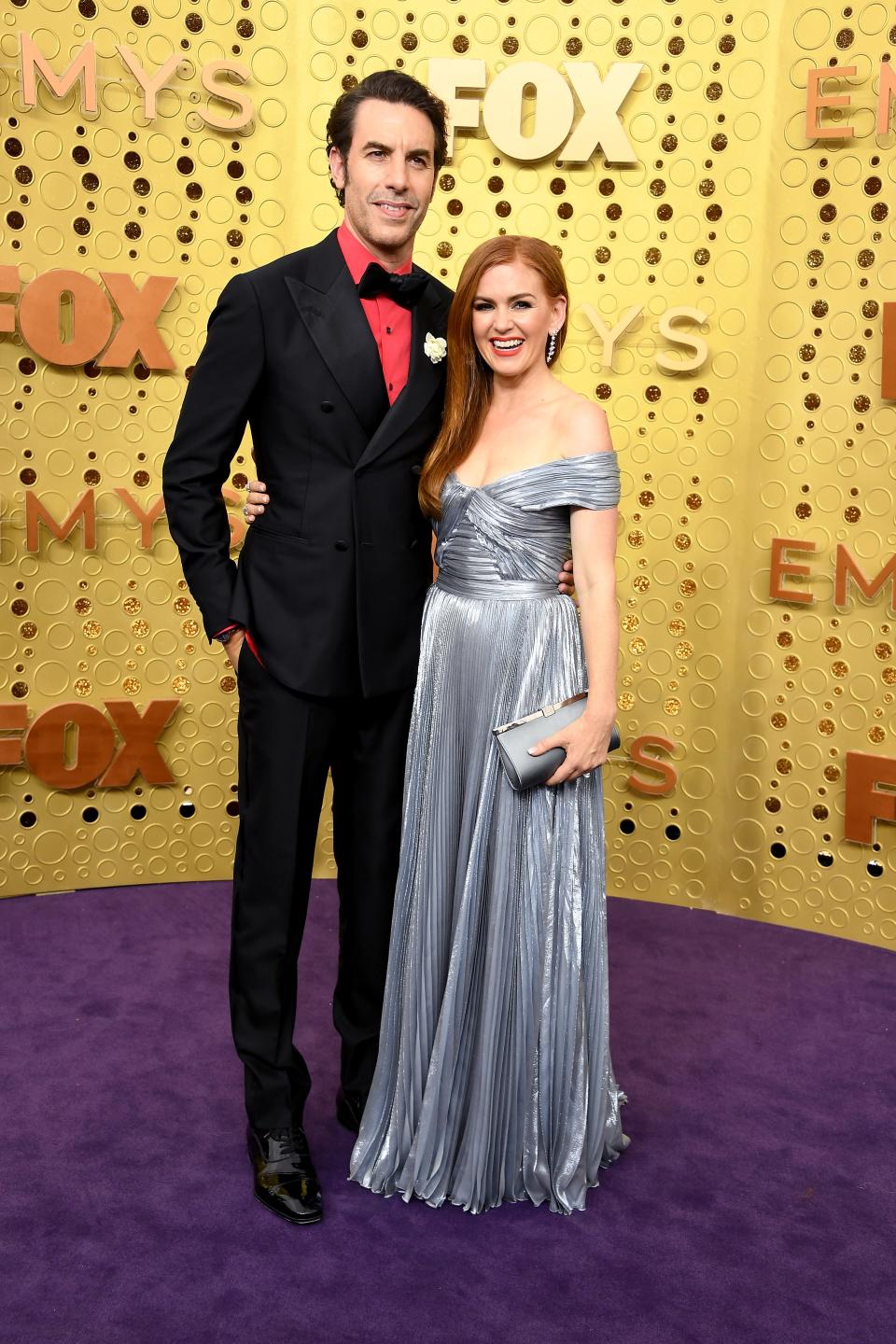 Sacha Baron Cohen and Isla Fisher 