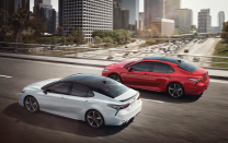 <p>Shocked to see a Camry on this list? So are we. But the optional V6 makes over 300 horsepower, and that Toyota reliability means you'll never have to worry about breaking something down the line. </p>