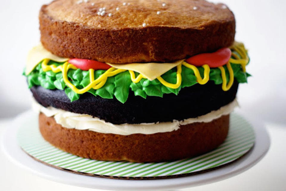 Burger Cake