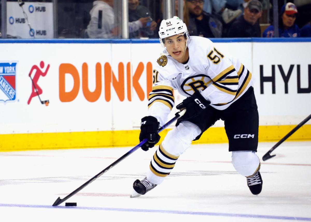 Boston Bruins sign young former second-rounder to one-year deal