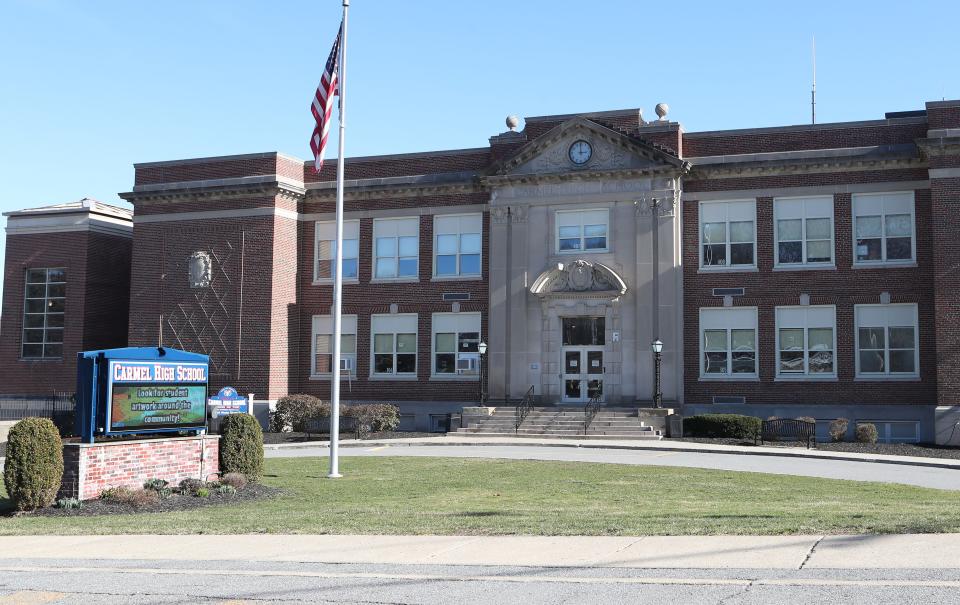 Carmel High School on Fair Street in Carmel March 8, 2024.