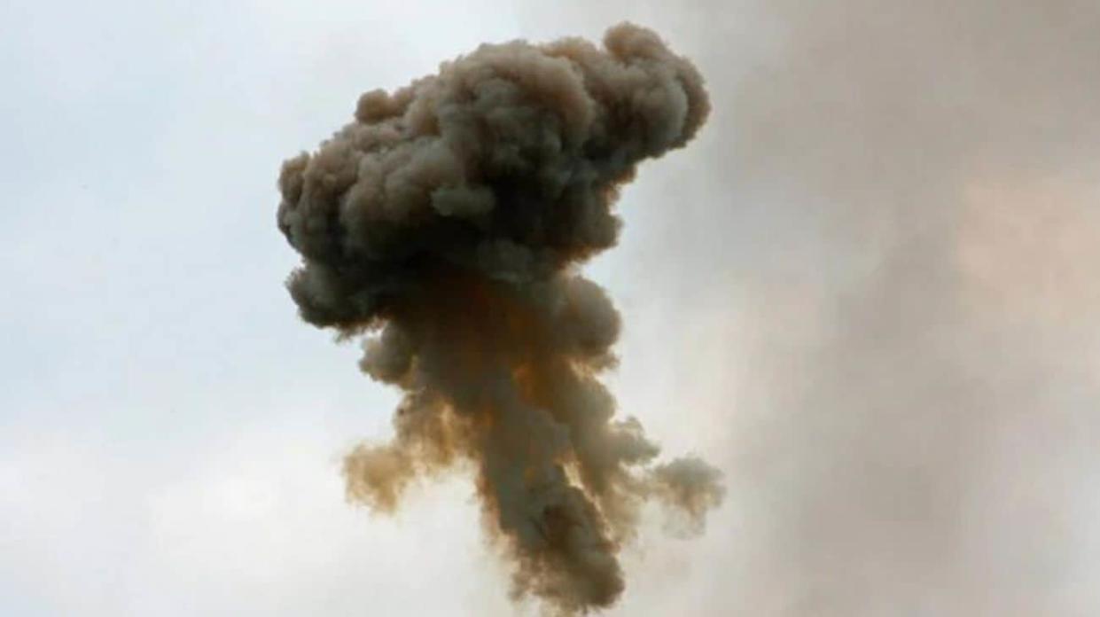 An explosion. Stock photo: Depositphotos