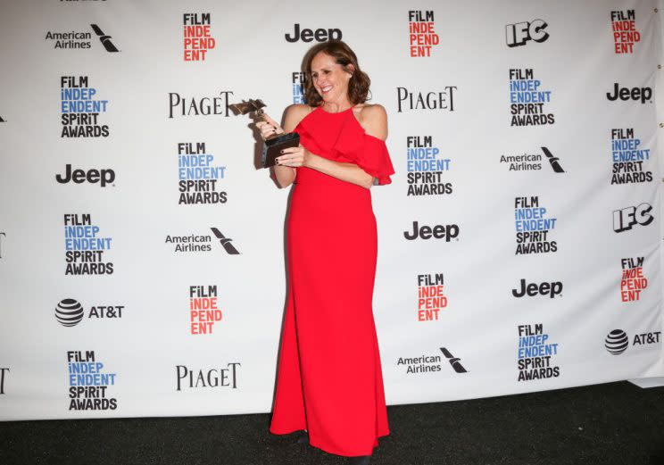 Molly Shannon at the Independent Spirit Awards.