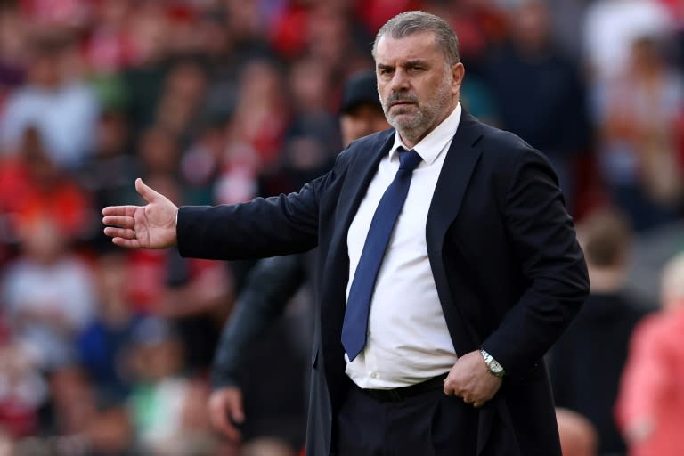 Tottenham boss Ange Postecoglou (Darren Staples)